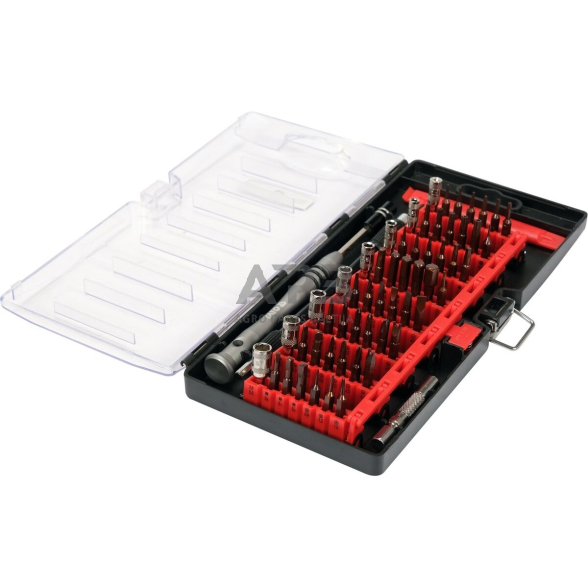 Precizinių antgalių rinkinys 61vnt 1 Precizinių antgalių rinkinys 61vnt 1