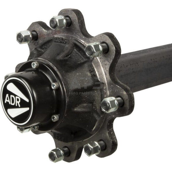 Priekabos ašis ADR A808711800 1 Priekabos ašis ADR A808711800 1