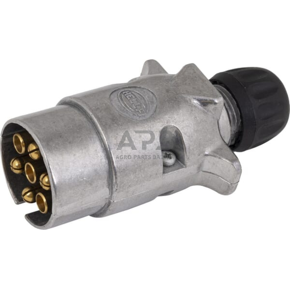 Priekabos kištukas 7 kontaktų Hella 8JA001918021 1 Priekabos kištukas 7 kontaktų Hella 8JA001918021 1