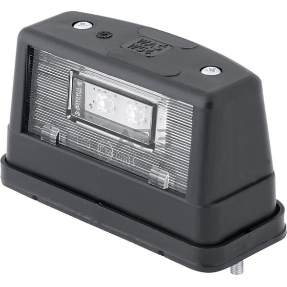 Priekabos numerio apšvietimo LED žibintas 12/24V, 109x55x61mm, Waś 1400300453 Priekabos numerio apšvietimo LED žibintas 12/24V, 109x55x61mm, Waś 1400300453