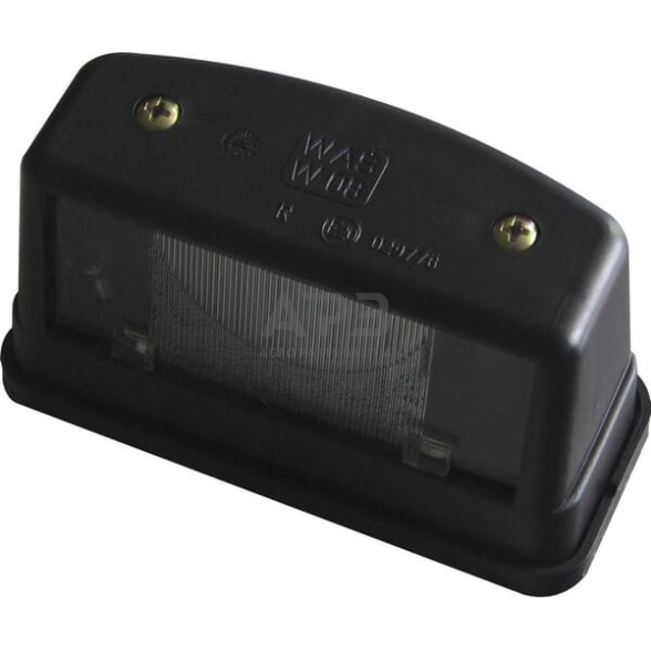 Priekabos numerio apšvietimo žibintas 12/24V, 55x61x109mm, Waś 1400697100 Priekabos numerio apšvietimo žibintas 12/24V, 55x61x109mm, Waś 1400697100