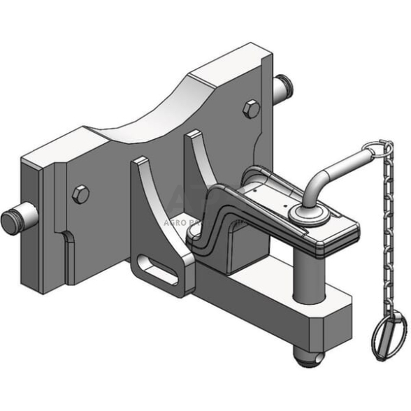 Priekabos prikabinimas rankinis Scharmüller 05141701A02 1 Priekabos prikabinimas rankinis Scharmüller 05141701A02 1