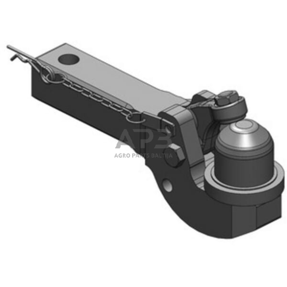 Priekabos prikabinimas su rutuliu K80 Scharmüller 00426121A20 1 Priekabos prikabinimas su rutuliu K80 Scharmüller 00426121A20 1