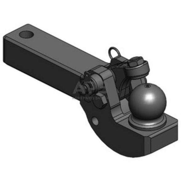 Priekabos prikabinimas su rutuliu K80 Scharmüller 00429002A20 1 Priekabos prikabinimas su rutuliu K80 Scharmüller 00429002A20 1