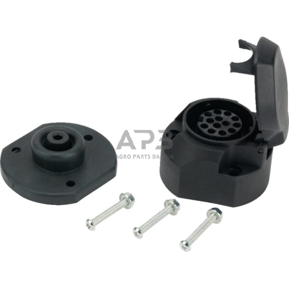 Priekabos rozetė 13 kontaktų LA403008 Priekabos rozetė 13 kontaktų LA403008