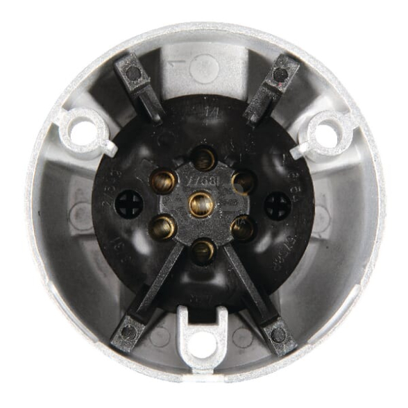 Priekabos rozetė 7 kontaktų ERICH JAEGER 101028JAE 2 Priekabos rozetė 7 kontaktų ERICH JAEGER 101028JAE 2