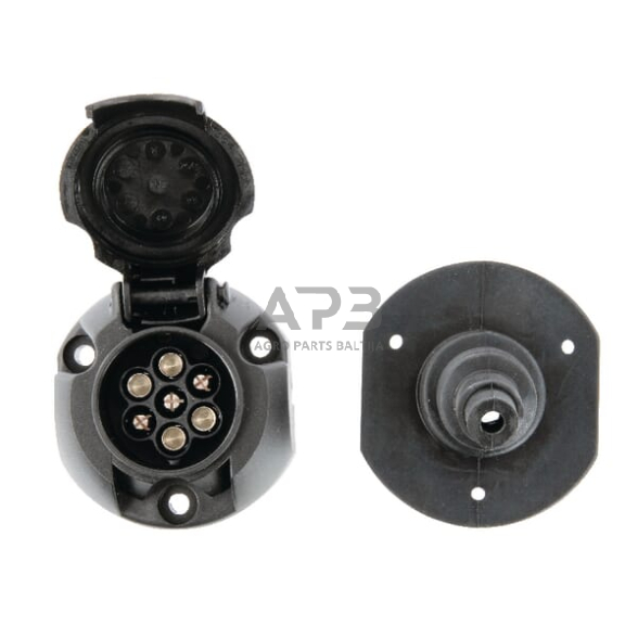 Priekabos rozetė 7 kontaktų ERICH JAEGER 101297JAE 1 Priekabos rozetė 7 kontaktų ERICH JAEGER 101297JAE 1