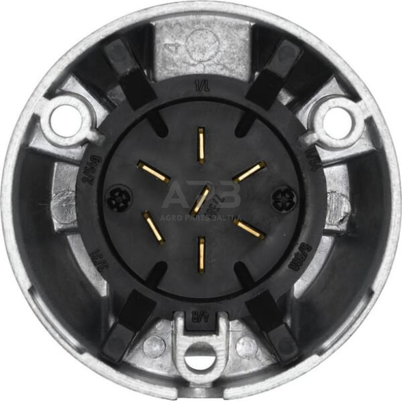 Priekabos rozetė 7 kontaktų Hella 8JB001941041 3 Priekabos rozetė 7 kontaktų Hella 8JB001941041 3