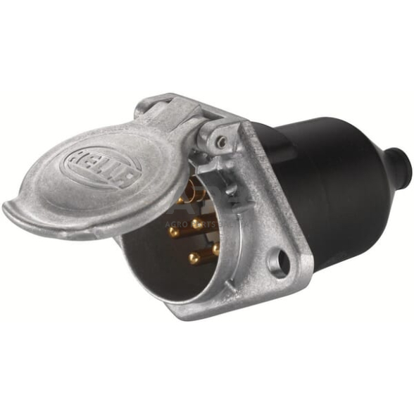 Priekabos rozetė 7 kontaktų Hella 8JB003834001 Priekabos rozetė 7 kontaktų Hella 8JB003834001