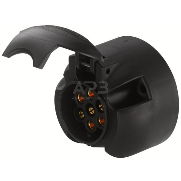 Priekabos rozetė 7 kontaktų Hella 8JB006462001 Priekabos rozetė 7 kontaktų Hella 8JB006462001