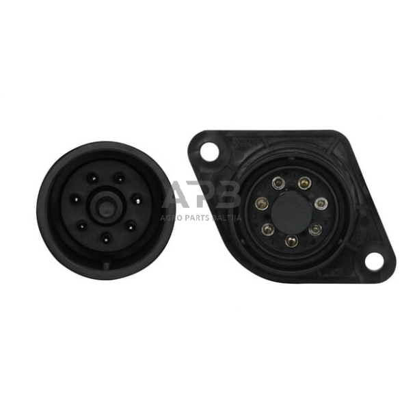 Priekabos rozetė 7 kontaktų Hella 8JB007645021 4 Priekabos rozetė 7 kontaktų Hella 8JB007645021 4