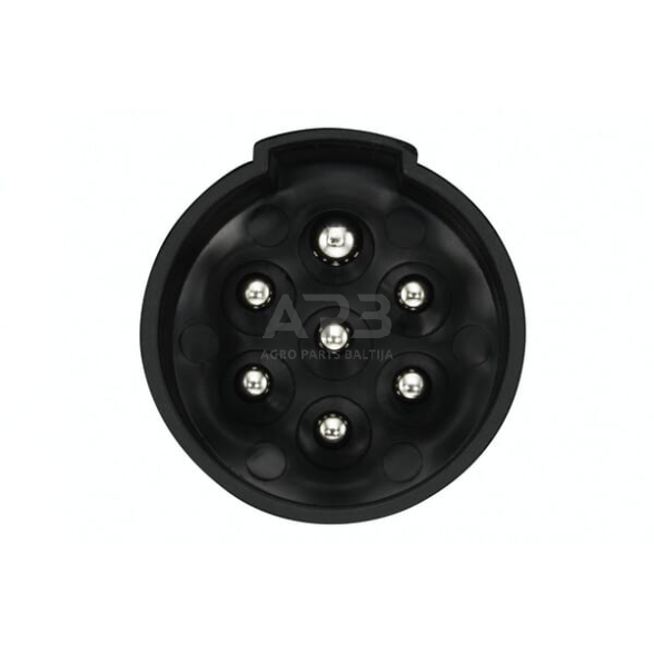 Priekabos rozetė 7 kontaktų Hella 8JB008085021 4 Priekabos rozetė 7 kontaktų Hella 8JB008085021 4