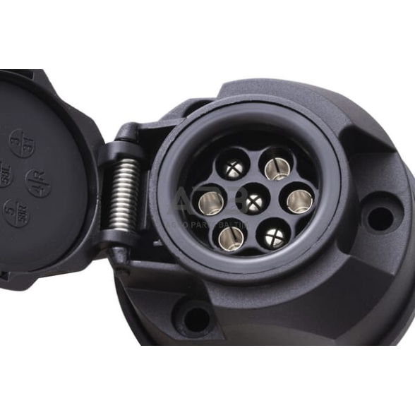 Priekabos rozetė 7 kontaktų LA403091 2 Priekabos rozetė 7 kontaktų LA403091 2