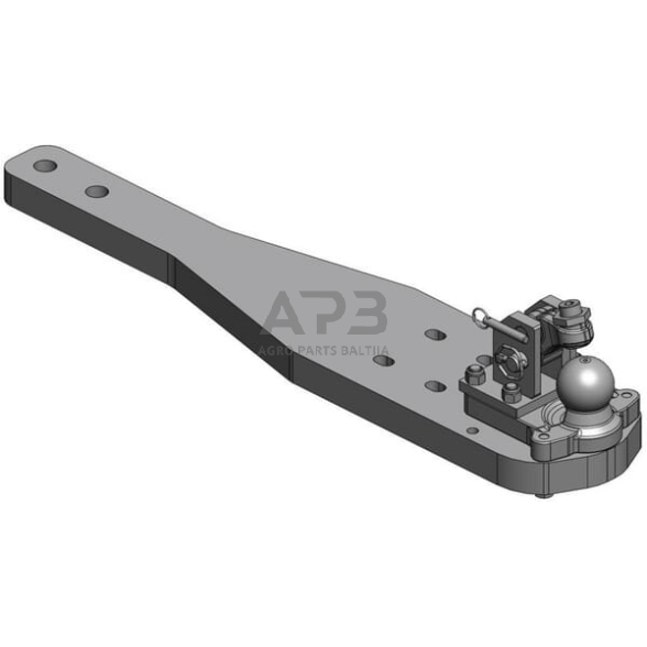 Priekabos sukabinimas su plokšte K80 Scharmüller 009643880A17 1 Priekabos sukabinimas su plokšte K80 Scharmüller 009643880A17 1