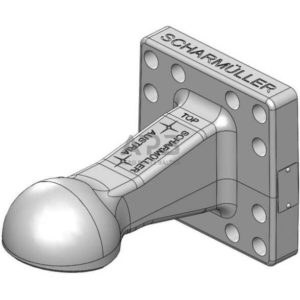 Priekabos sukabinimo kilpa su flanšu K8 Scharmüller 006659010A02 1 Priekabos sukabinimo kilpa su flanšu K8 Scharmüller 006659010A02 1