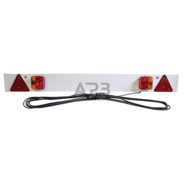 Priekabos žibintų komplektas 12V, 1370,00 mm, 12 metrų kabelis, 7 kontaktų gopart LA91284GP