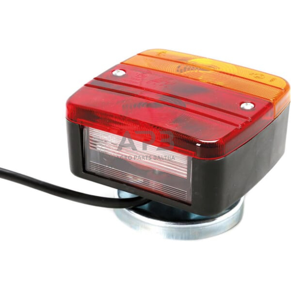 Priekabos žibintų komplektas su laidu 12V, 12 metrų kabelis 489003 2 Priekabos žibintų komplektas su laidu 12V, 12 metrų kabelis 489003 2