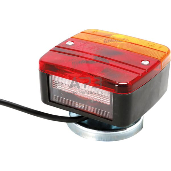 Priekabos žibintų komplektas su laidu 12V, 7,5 metro kabelis, 2,5 metro kabelis, 483368 2 Priekabos žibintų komplektas su laidu 12V, 7,5 metro kabelis, 2,5 metro kabelis, 483368 2