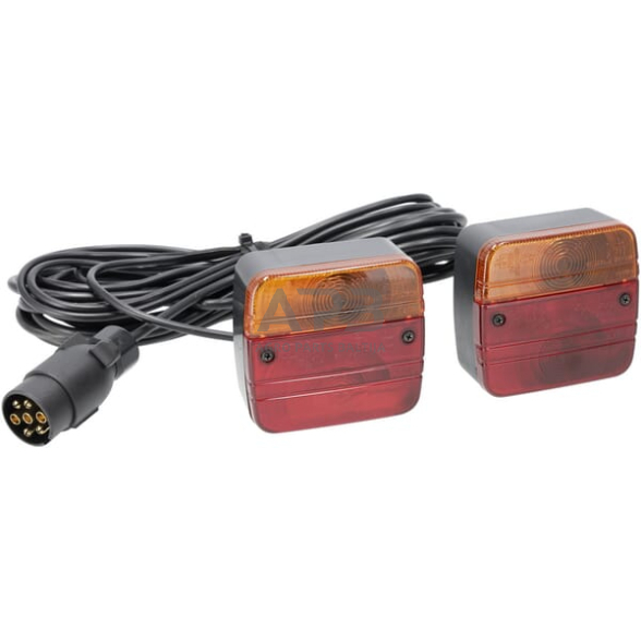 Priekabos žibintų komplektas su laidu 12V, 7,5 metro kabelis, 2,5 metro kabelis, Sacex LA97510 Priekabos žibintų komplektas su laidu 12V, 7,5 metro kabelis, 2,5 metro kabelis, Sacex LA97510