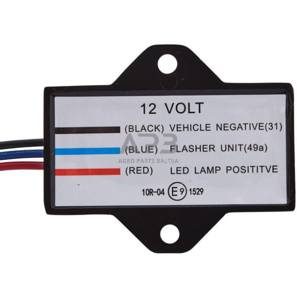 Priekabos žibintų valdymo blokas 12V Hella 5DS357030001 3 Priekabos žibintų valdymo blokas 12V Hella 5DS357030001 3