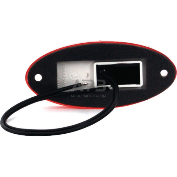 Priekabos žymeklio LED lemputė 12/24V, 102x46mm, Waś 1400300310P 2 Priekabos žymeklio LED lemputė 12/24V, 102x46mm, Waś 1400300310P 2