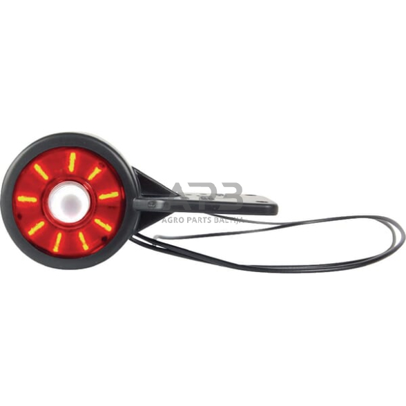 Priekabos žymeklio LED lemputė 12/24V, 117x60mm, Waś 1400300071 1 Priekabos žymeklio LED lemputė 12/24V, 117x60mm, Waś 1400300071 1