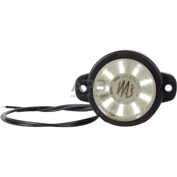 Priekabos žymeklio LED lemputė 12/24V, 80x60mm, Waś 1400300519 2 Priekabos žymeklio LED lemputė 12/24V, 80x60mm, Waś 1400300519 2