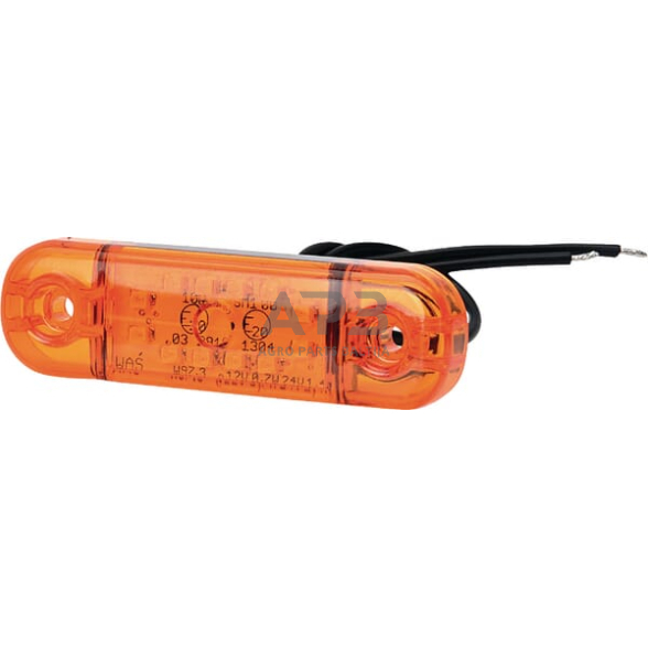 Priekabos žymeklio LED lemputė 12/24V, 84x24mm, Waś 1400300714 2 Priekabos žymeklio LED lemputė 12/24V, 84x24mm, Waś 1400300714 2
