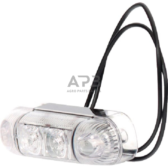 Priekabos žymeklio LED lemputė 12/24V, 84x24x25mm, Waś 1400690800 1 Priekabos žymeklio LED lemputė 12/24V, 84x24x25mm, Waś 1400690800 1