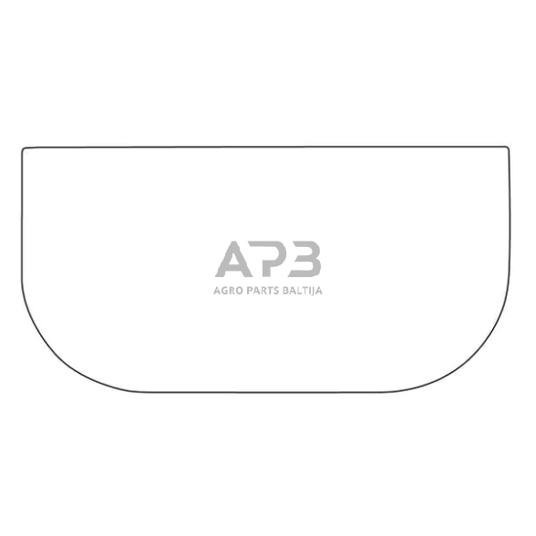 Priekinis kabinos stiklas apatinis D100324 Priekinis kabinos stiklas apatinis D100324