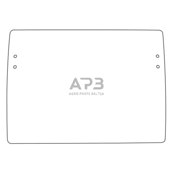 Priekinis kabinos stiklas apatinis D10151 Priekinis kabinos stiklas apatinis D10151