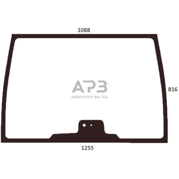 Priekinis kabinos stiklas G816810040050N Priekinis kabinos stiklas G816810040050N