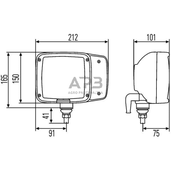 Priekinis žibintas dešinys Halogenas 12V, Hella 1SA996120061 6 Priekinis žibintas dešinys Halogenas 12V, Hella 1SA996120061 6
