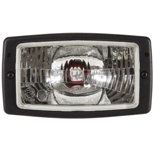 Priekinis žibintas Halogenas 12/24V, 182x88x102mm, Hella 1AD996018651 1