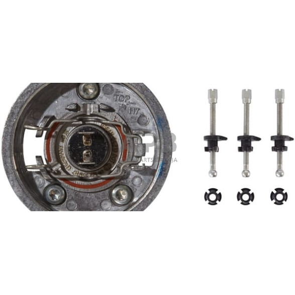 Priekinis žibintas Halogenas 12V, Ø90mm, Hella 1K0008191011 4 Priekinis žibintas Halogenas 12V, Ø90mm, Hella 1K0008191011 4