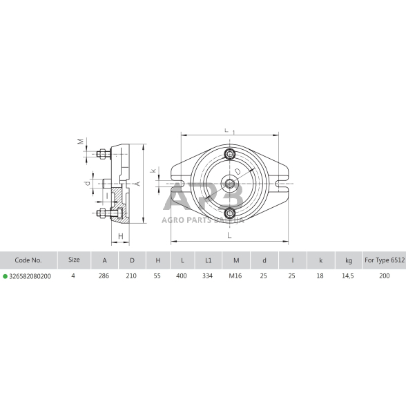 Prisukamas padas mašininiam spaustuvui 6512200 1 Prisukamas padas mašininiam spaustuvui 6512200 1