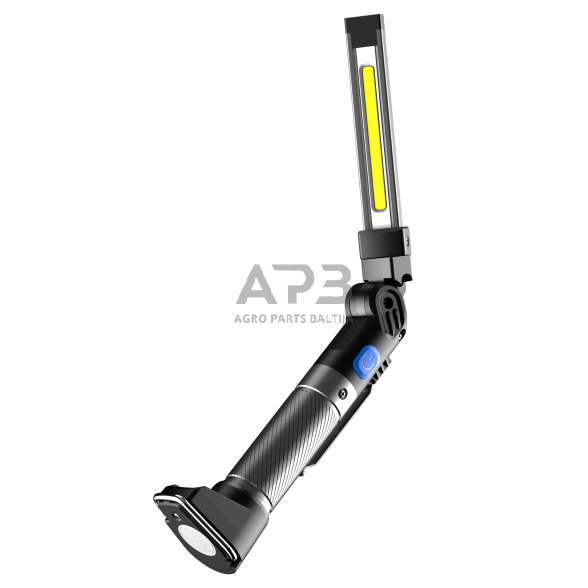Prožektorius darbui lankstus su UV COB+SMD (įkraunamas) 1