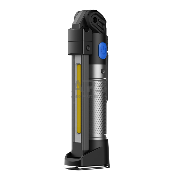 Prožektorius darbui lankstus su UV COB+SMD (įkraunamas) 3