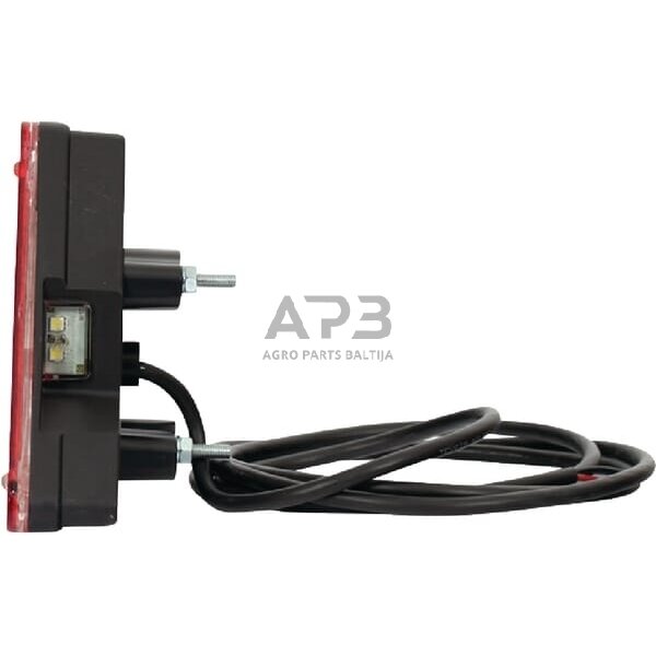 Priekabos galinis LED žibintas LH, 12/24V, 163x144mm, Waś 1400300323 3 Priekabos galinis LED žibintas LH, 12/24V, 163x144mm, Waś 1400300323 3