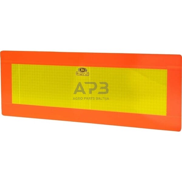 Priekabos įspėjamoji lentelė 1415101020 Priekabos įspėjamoji lentelė 1415101020