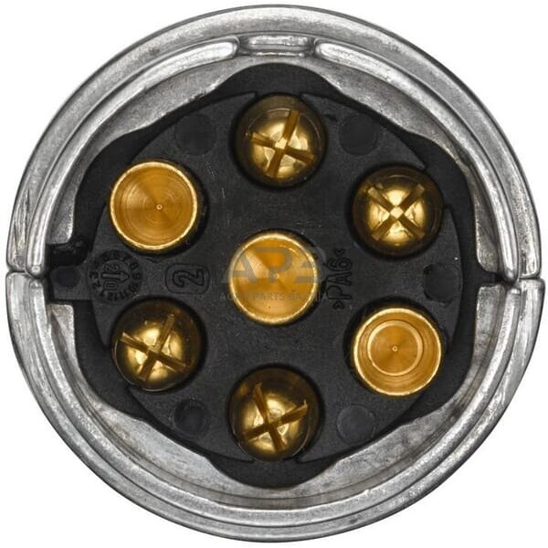 Priekabos kištukas 7 kontaktų Hella 8JA001918002 3 Priekabos kištukas 7 kontaktų Hella 8JA001918002 3