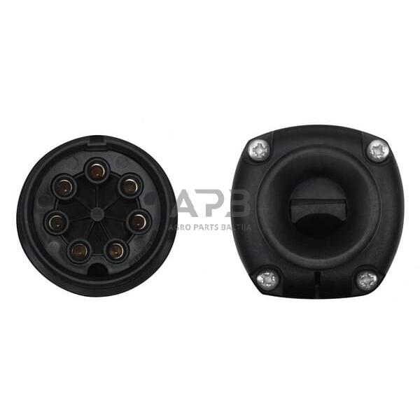 Priekabos kištukas 7 kontaktų Hella 8JA007644041 3 Priekabos kištukas 7 kontaktų Hella 8JA007644041 3