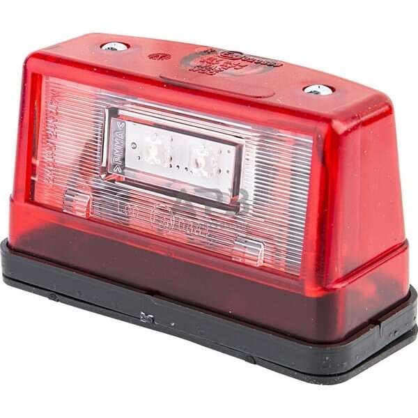 Priekabos numerio apšvietimo LED žibintas 12/24V, 109x61mm, Waś 1400300452 Priekabos numerio apšvietimo LED žibintas 12/24V, 109x61mm, Waś 1400300452