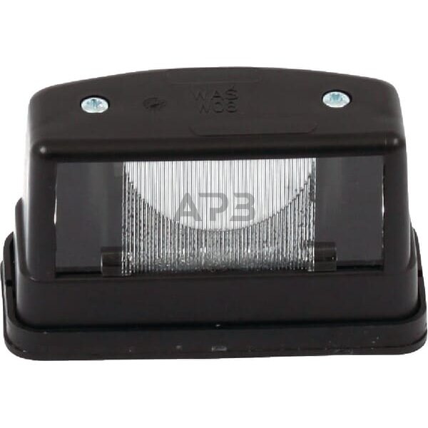 Priekabos numerio apšvietimo žibintas 12/24V, 55x61x109mm, Waś 1400697100 2