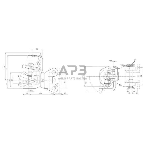 Priekabos prikabinimas automatinis Rockinger RO865A0432C 3