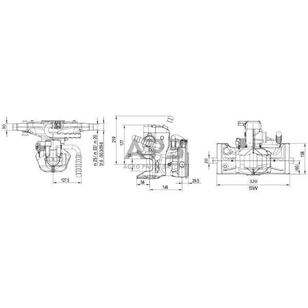 Priekabos prikabinimas automatinis Rockinger RO865X2050C 1 Priekabos prikabinimas automatinis Rockinger RO865X2050C 1