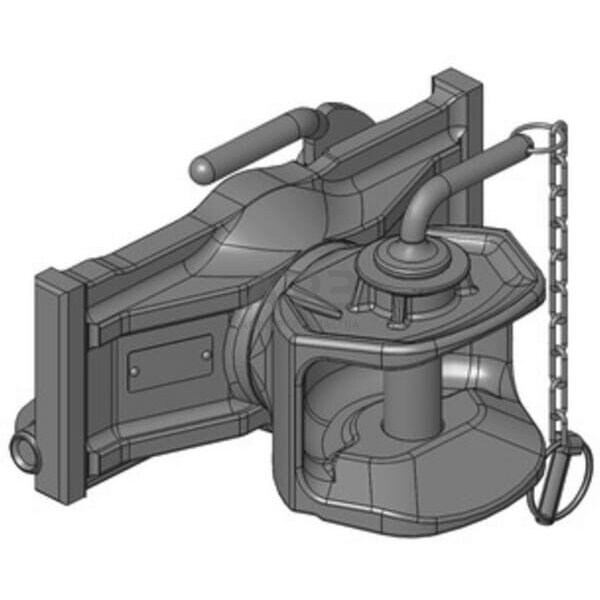 Priekabos prikabinimas rankinis 325mm Scharmüller 05325501A02 1 Priekabos prikabinimas rankinis 325mm Scharmüller 05325501A02 1
