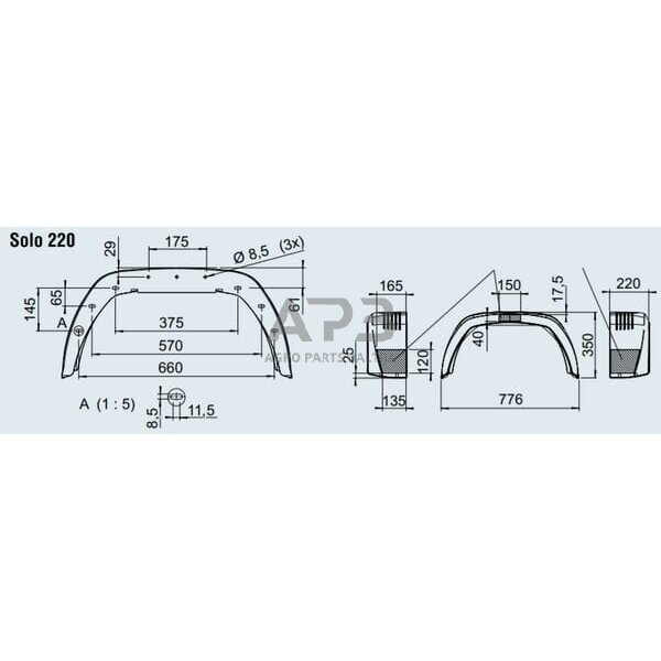 Priekabos purvasaugis AL-KO EA 1259577 2