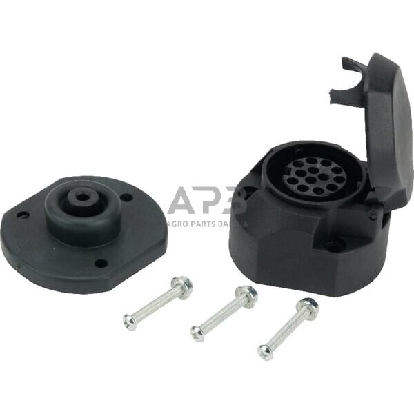 Priekabos rozetė 13 kontaktų LA403008 Priekabos rozetė 13 kontaktų LA403008