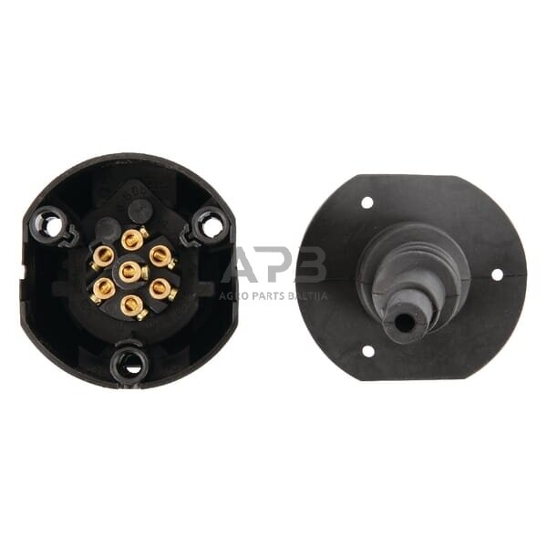 Priekabos rozetė 7 kontaktų atspari vandeniui ERICH JAEGER 101298JAE 2 Priekabos rozetė 7 kontaktų atspari vandeniui ERICH JAEGER 101298JAE 2